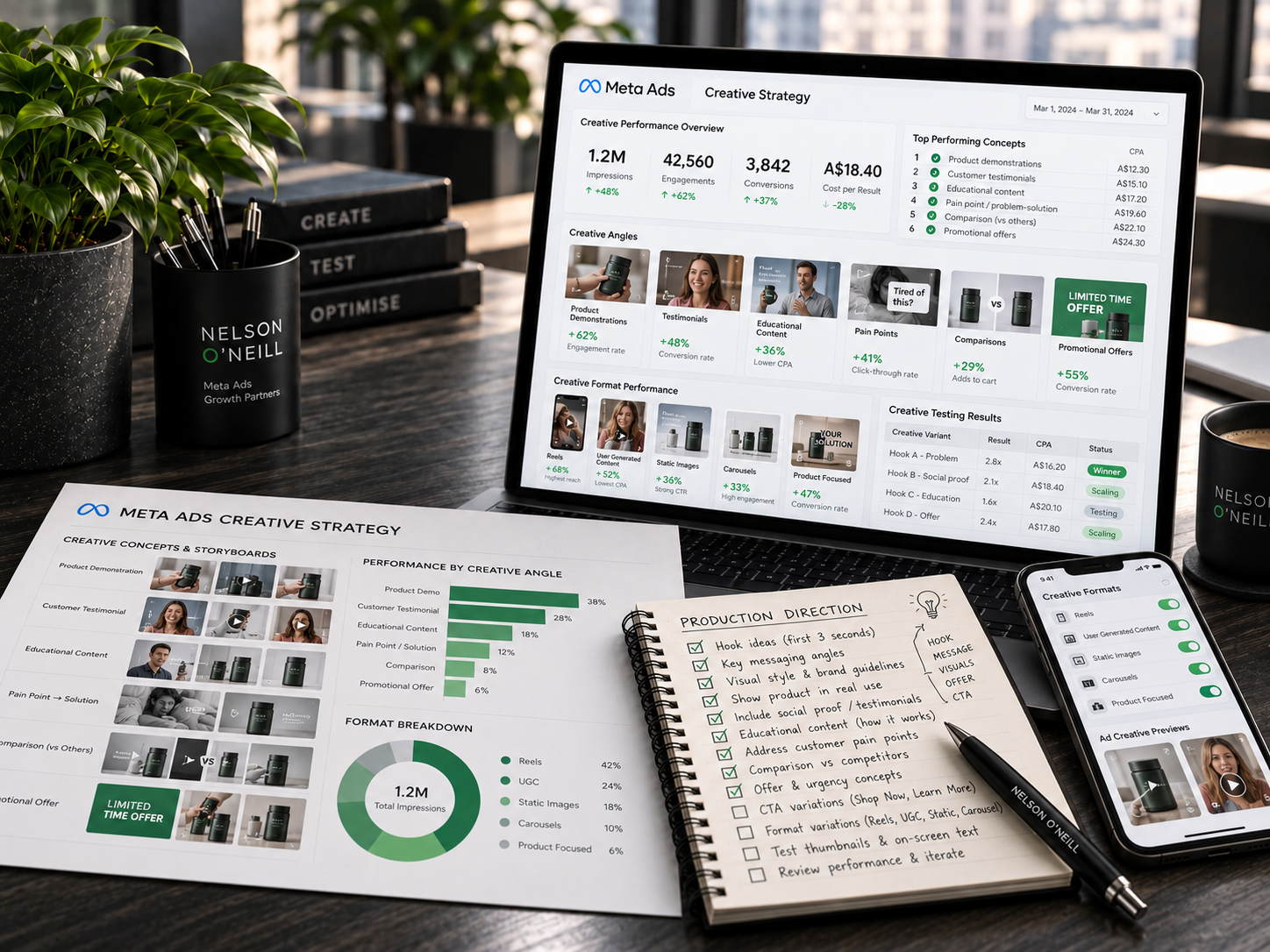 Meta Ads Agency in Melbourne 31 Creative Strategy & Production Direction