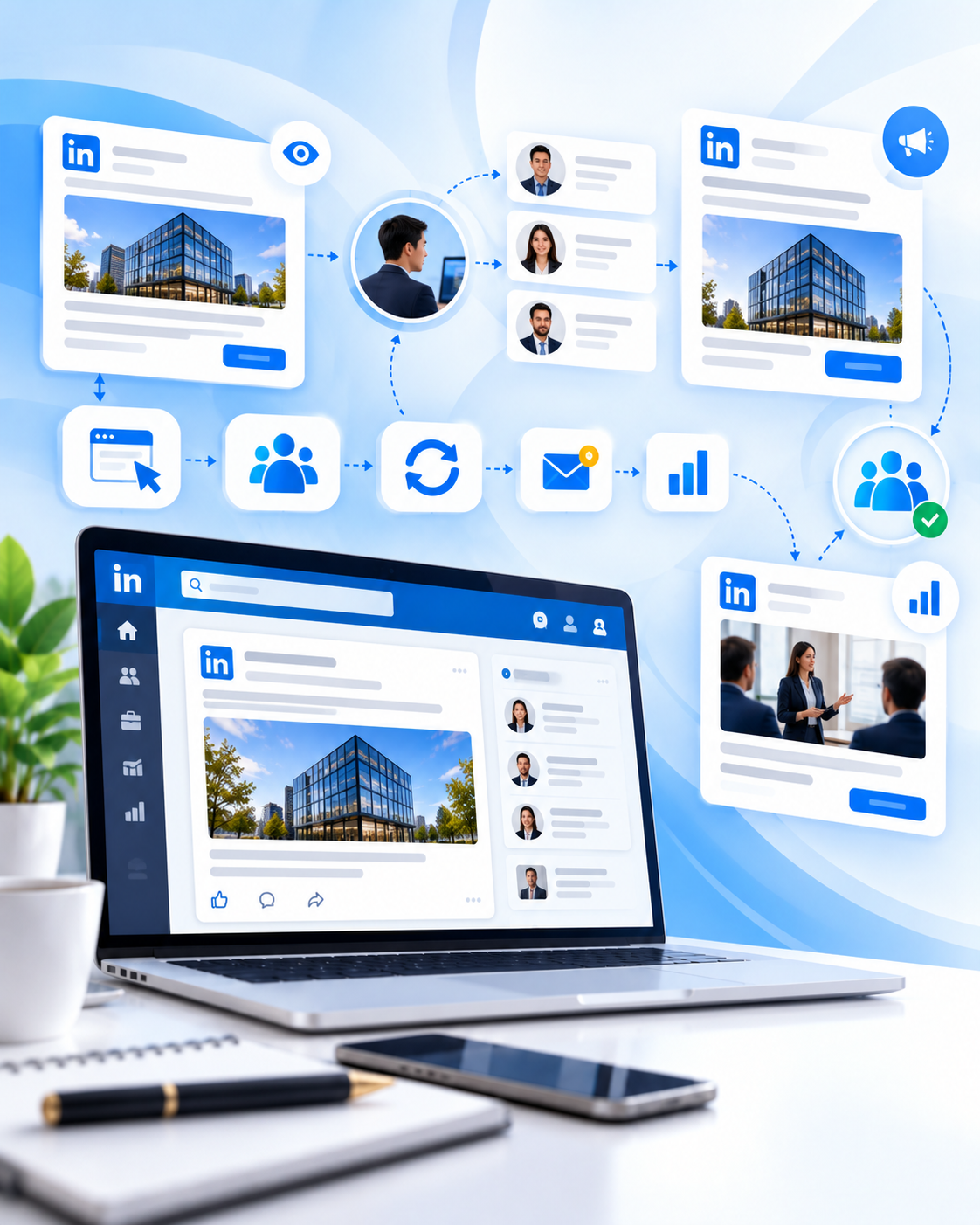 LinkedIn Retargeting Lead Nurturing